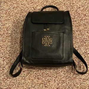 Tory Burch Leather Backpack with good hardware